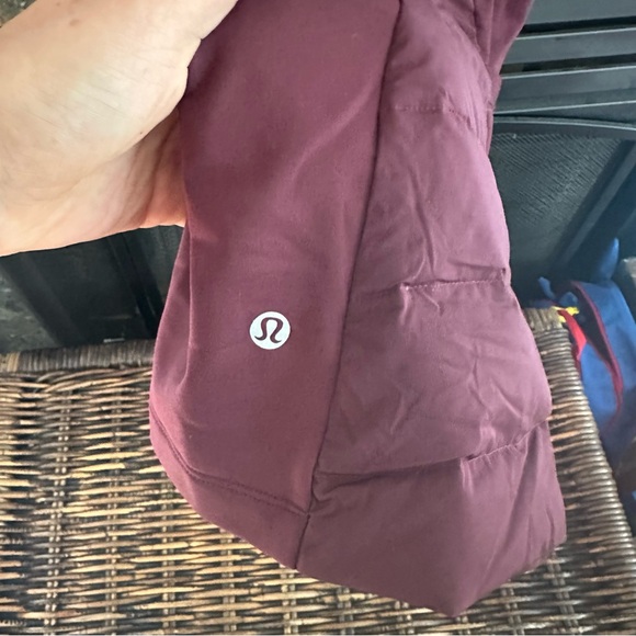 Lululemon Down For It All Vest Dark Adobe size 4 - Picture 5 of 9